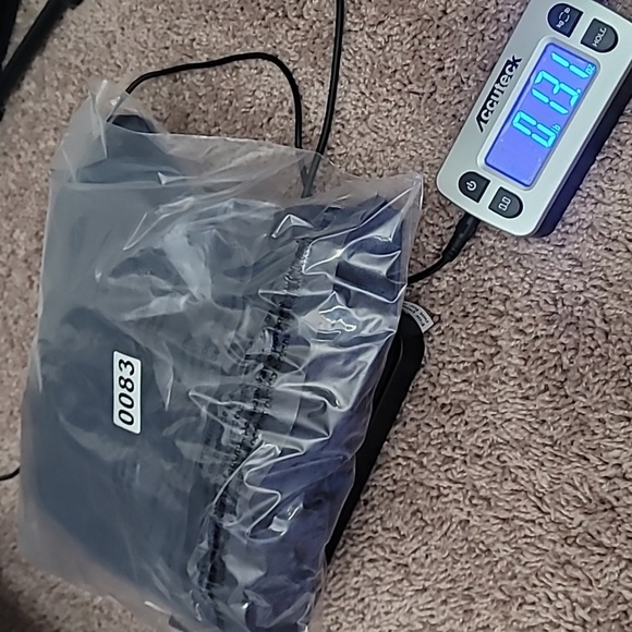 NWT Velvet Maxi Dress Size M Navy Blue Low Back Whimsigoth Deadstock Y2K 90s - Picture 12 of 13